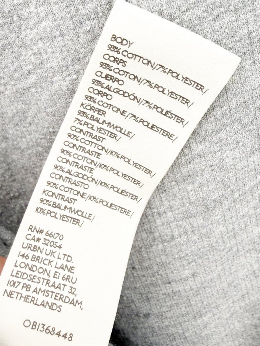 We The Free Camden Sweatshirt in Light Sand Heather Grey XS - Picture 7 of 10